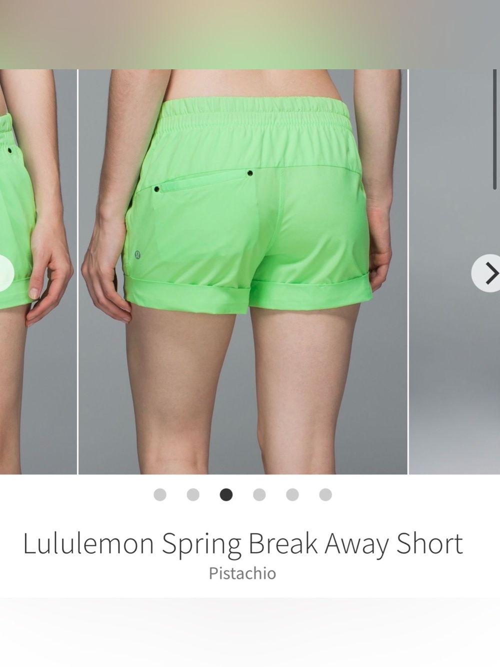 Lululemon Spring Break Away Short - Picture 1 of 4